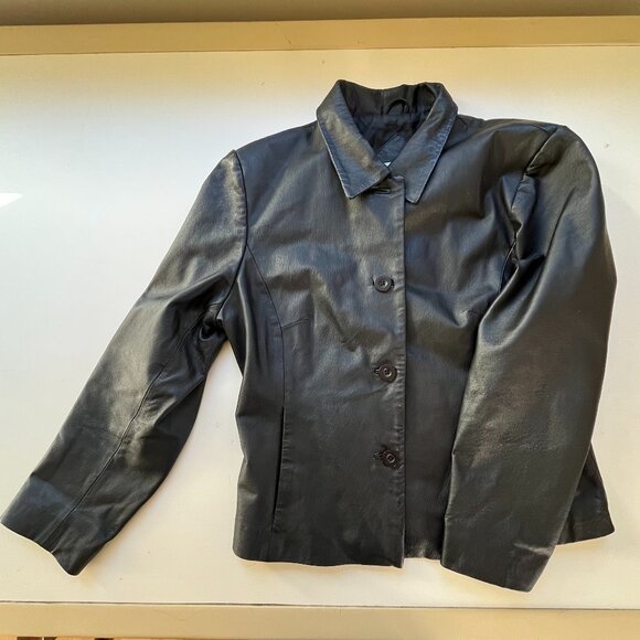 Vintage Leather Jacket - Picture 2 of 8